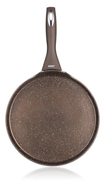 Banquet Pánev na palačinky s nepřilnavým povrchem PREMIUM Dark Brown 24 cm