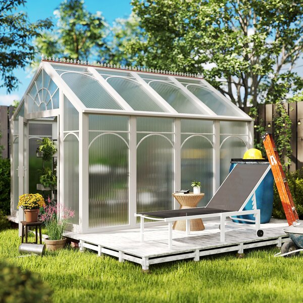 Outsunny Skládací Lehátko do Zahrady s Kolečky a Nastavitelným Opěradlem v 5 Úrovních, Nosnost 120 kg, pro Terasu, Balkon, 166x60x84 cm, Šedé | Aosom