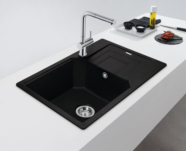 Franke Urban granitový dřez 78x50 cm šedá/grafitová/onyx 114.0700.105