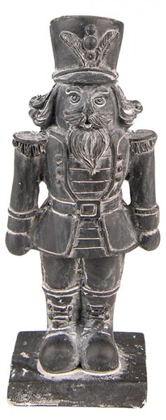 Dekorace louskáček na ořechy Šedá 6*5*16 cm – 6x5x16 cm