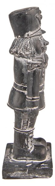 Dekorace louskáček na ořechy Šedá 6*5*16 cm – 6x5x16 cm