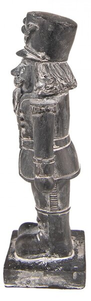 Dekorace louskáček na ořechy Šedá 6*5*16 cm – 6x5x16 cm