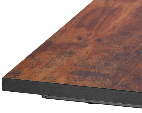 Psací stůl 100x50 cm SPRINGOS HF0027 Designline hnědý