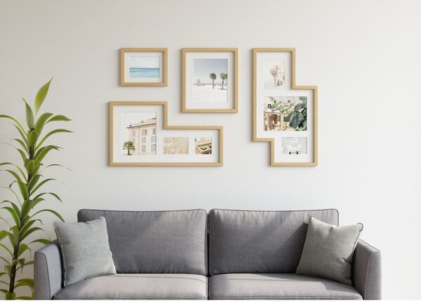 Plastové rámečky v sadě 4 ks 38x69 cm Mingle – Umbra