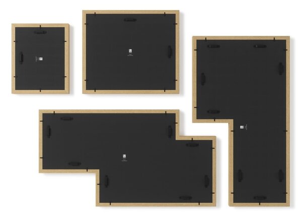 Plastové rámečky v sadě 4 ks 38x69 cm Mingle – Umbra
