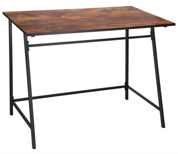 Psací stůl 100x50 cm SPRINGOS HF0027 Designline hnědý
