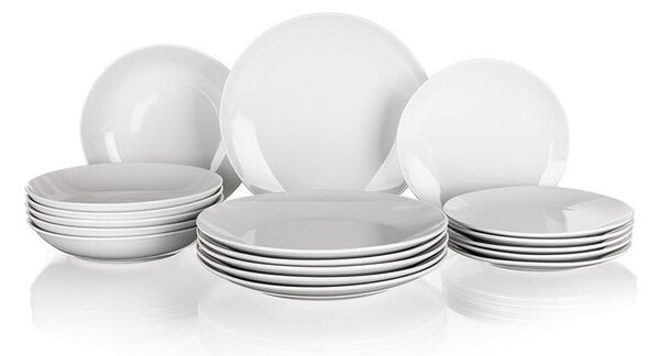 Porcelánová jídelní sada talířů MARION 18 ks