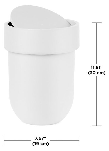 Plastový odpadkový koš 6 l Touch – Umbra