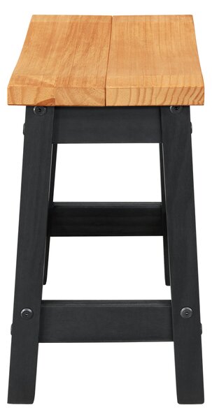 Japonská stolička černý vosk
