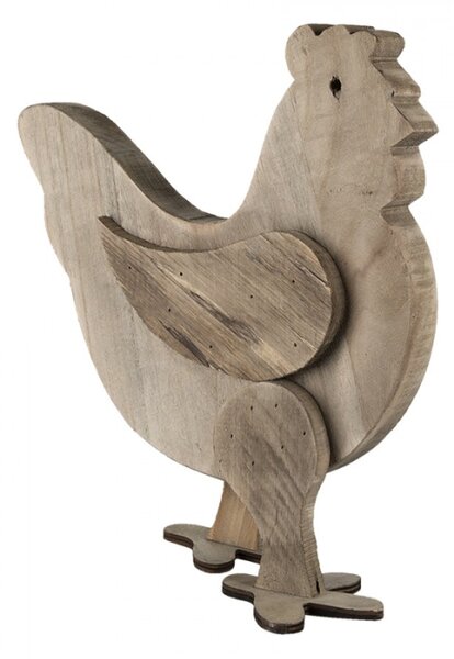Dekorace kuře – 31x16x35 cm
