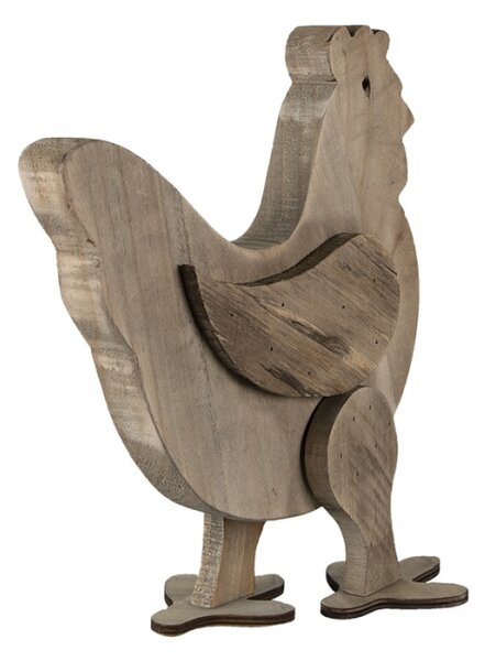 Dekorace kuře – 31x16x35 cm