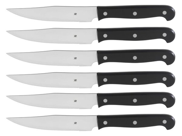 Sada 6 ocelových steakových nožů WMF Kansas