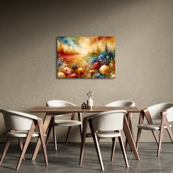 Obraz - Pestrobarevná louka (70x50 cm)