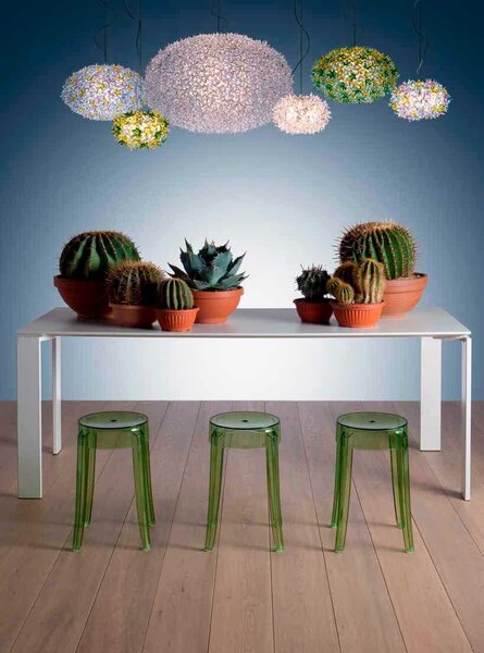 Kartell designoá závěsná svítidla Bloom Round (28 x 19 cm)