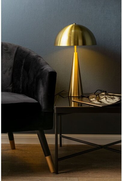 Stolní lampa ve zlaté barvě Leitmotiv Sublime, výška 51 cm