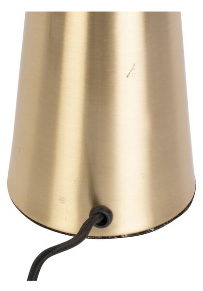 Stolní lampa ve zlaté barvě Leitmotiv Sublime, výška 51 cm