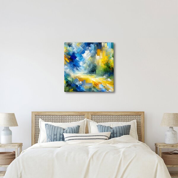 Obraz - Abstraktní slunečný den (30x30 cm)