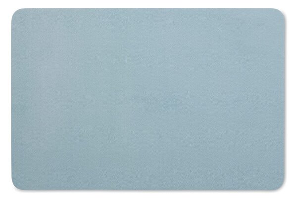 Prostírání plastové Kimara PU 45x30 cm imitace kůže světle modrá