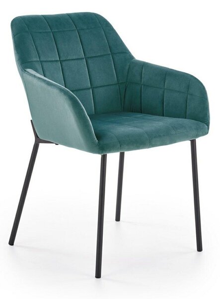 Židle Minnesota zelená/černá