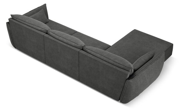 Šedá rohová pohovka (levý roh) Vanda – Mazzini Sofas