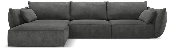 Šedá rohová pohovka (levý roh) Vanda – Mazzini Sofas