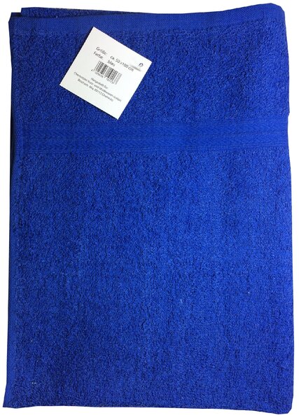 EmaHome - Ručník 50x100 cm bavlna / tmavě modrá