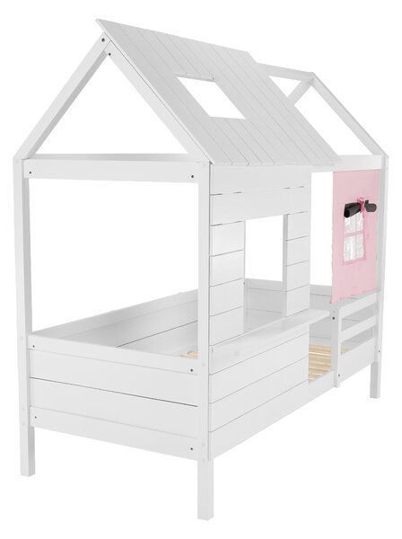 KONDELA Montessori postel, bílá, 90x200, BIBIANA