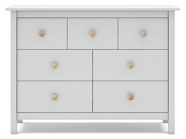 Komoda xamia 110 x 80 cm bílá