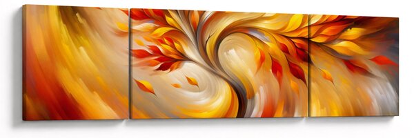 Obraz - Podzimní strom (170x50 cm)
