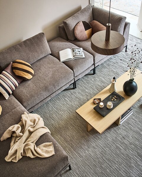 Modulový puf lupoco 50 cm taupe