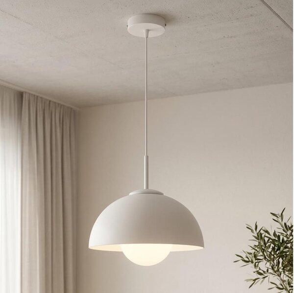 BRILAGI - Lustr na lanku COSMO 1xE27/60W/230V pr. 30 cm bílá
