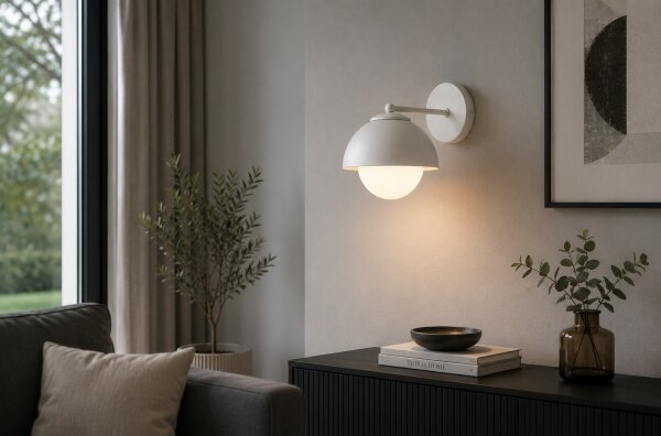 BRILAGI - Nástěnná lampa COSMO 1xE27/60W/230V bílá