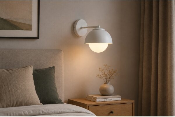 BRILAGI - Nástěnná lampa COSMO 1xE27/60W/230V bílá