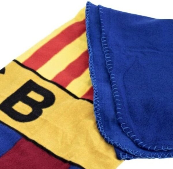 Polar fleece deka FC Barcelona - 120 x 150 cm