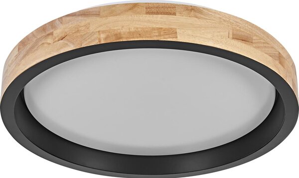 Osram -LED Stmívatelné stropní svítidlo MARIANO LED/24W/230V pr. 41 cm dub/černá