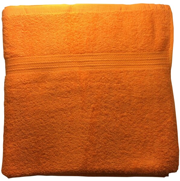 EmaHome - Osuška 70x140 cm bavlna / oranžový