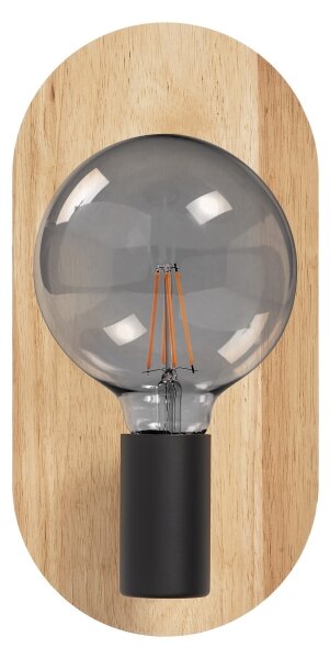 Osram - Nástěnná lampa DECOR WOOD 1xE27/8W/230V kaučukovník