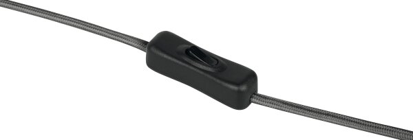 Osram - Nástěnné svítidlo PLISSEE 3xE27/15W/230V antracit