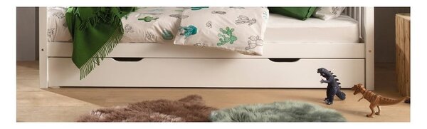 Bílý šuplík pod dětskou postel 90x200 cm Dallas – Vipack