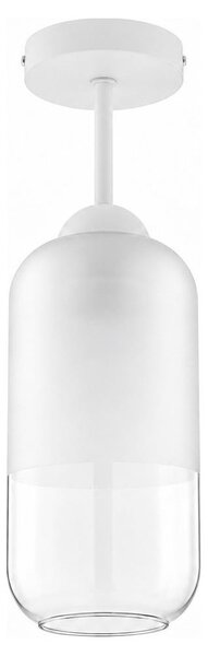 BRILAGI - LED Přisazený lustr RETRO GLASS 1xE27/60W/230V pr. 14 cm bílá