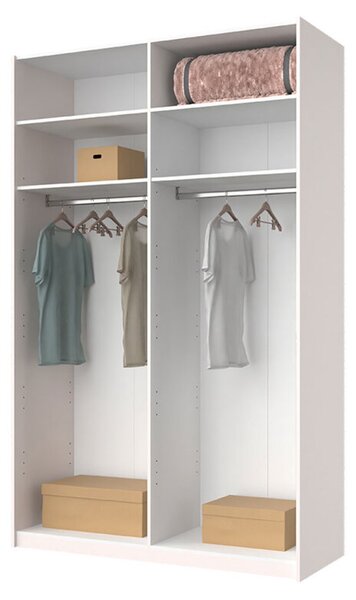 Skříň s posuvnými dveřmi Lili 1,5x2,4m (Dveře Lesklý Kašmír), série N Lily
