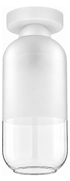 BRILAGI - LED Stropní svítidlo RETRO GLASS 1xE27/60W/230V pr. 14 cm bílá