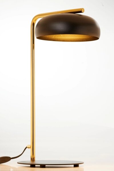 Stolní lampa OLAF 1xGX53/12W/230V černá/zlatá