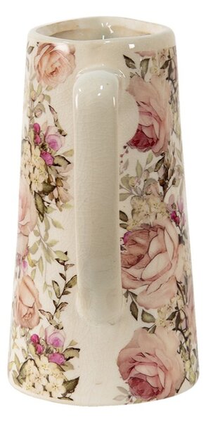 Keramický dekorační džbán s růžemi Roses I L – 2100 ml