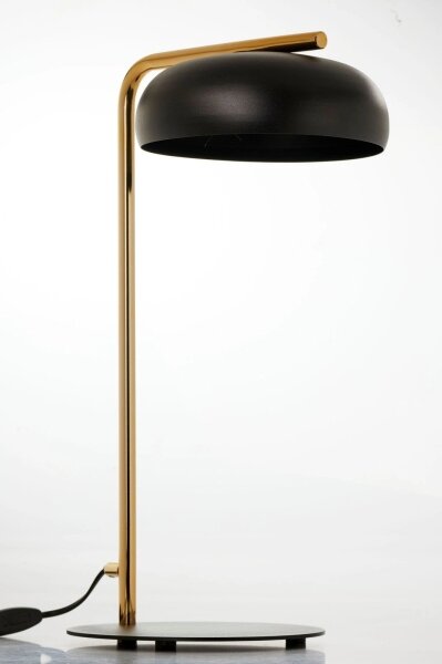 Stolní lampa OLAF 1xGX53/12W/230V černá/zlatá