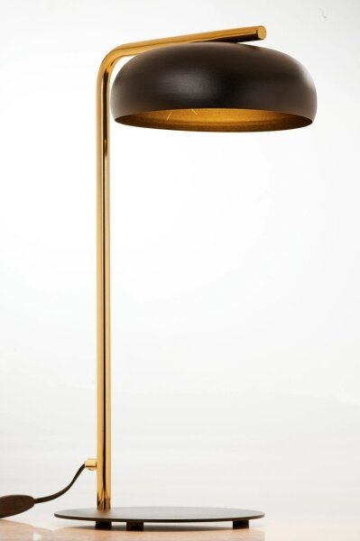 Stolní lampa OLAF 1xGX53/12W/230V černá/zlatá