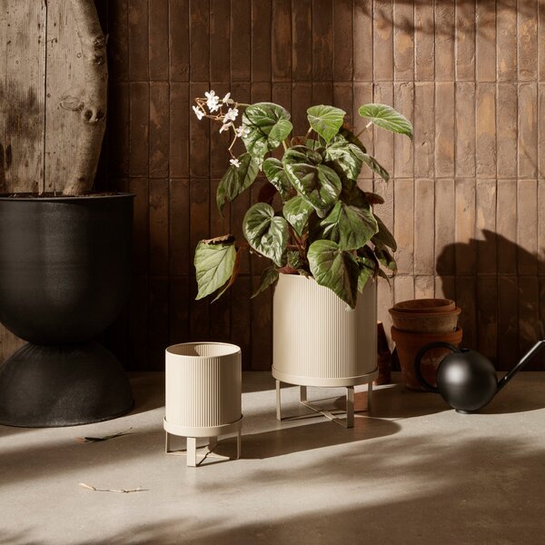 FERM LIVING Květináč Bau Pot Small, Dark Green