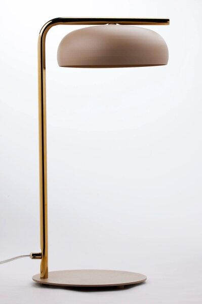 Stolní lampa OLAF 1xGX53/12W/230V béžová/zlatá