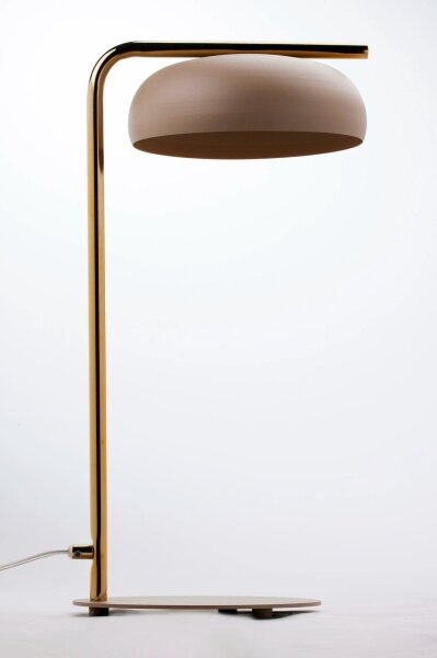 Stolní lampa OLAF 1xGX53/12W/230V béžová/zlatá
