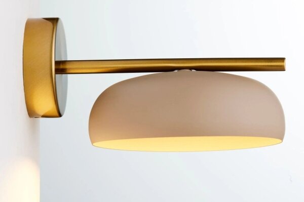 Nástěnná lampa OLAF 1xGX53/12W/230V béžová/zlatá